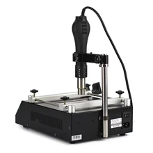 220 В 3 в 1 станция предварительного нагрева инфракрасная паяльная станция BGA паяльная станция горячий воздушный Нагреватель 60 Вт оловянный паяльник