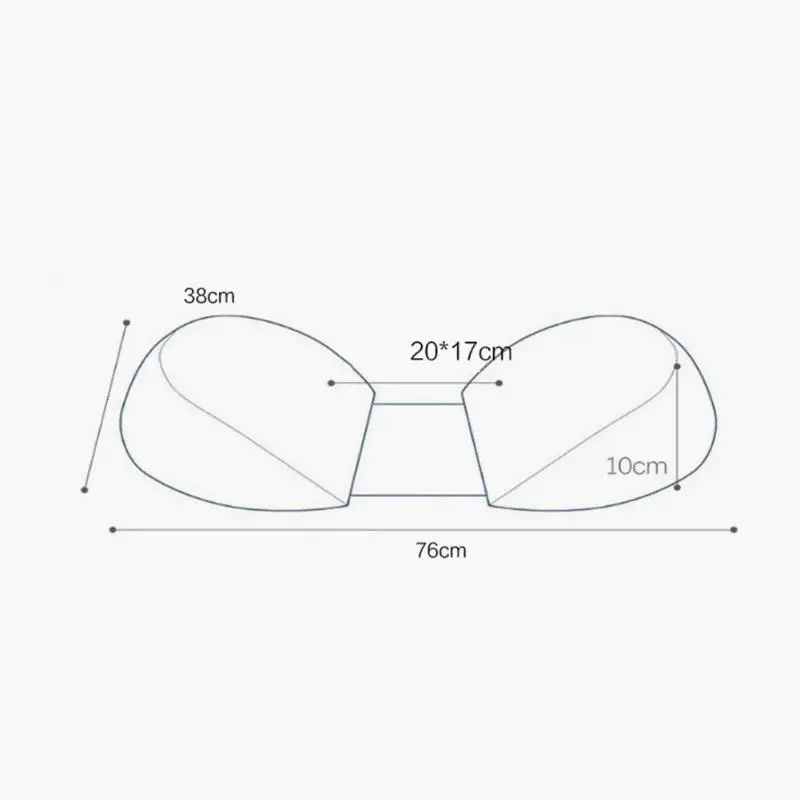 U-образная подушка для Подушка для беременных поясная поддержка боковая спальная Подушка для беременных и кормящих поддержка прямой доставки