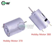 Hobby Motor 370 380 Dc Motor Dc 12V 24V Hoge Snelheid Hobby Speelgoed Micro Motor Hoog Koppel Voor slimme Auto Elektronische Diy
