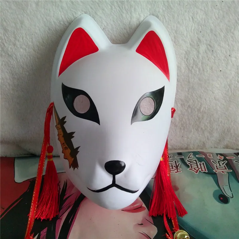 Halloween Anime Demon Slayer: Kimetsu no Yaiba Kamado Kamado Nezuko Agatsuma Zenitsu Cosplay Prop Masquerade Bar Party Mask