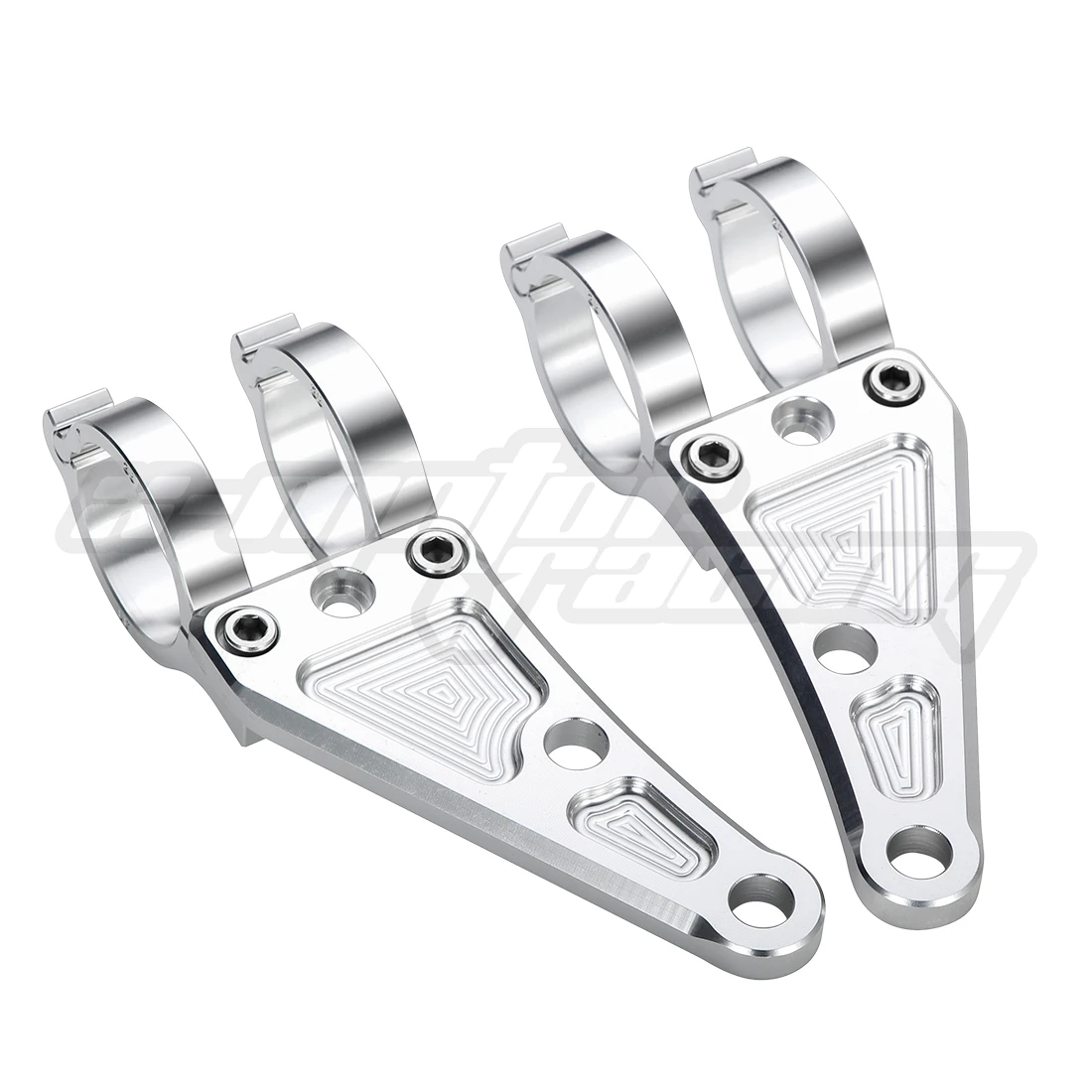 Cnc Motorcycle Fork Tube Headlight Mount Bracket Clamp 27mm 30mm 31mm