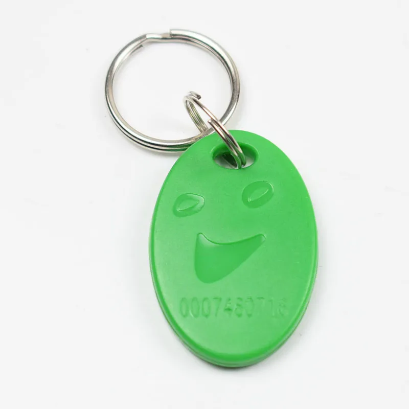 Pack of 100 RFID Key Fob Keychain Tags