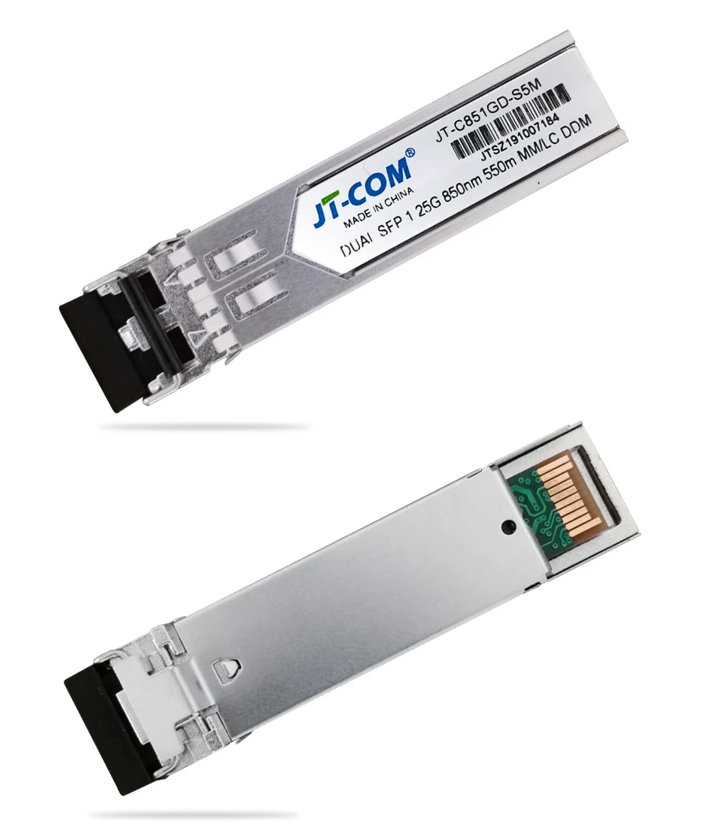 1000Mbps Mini Gbic 850nm 550m SFP Transceiver Module Gigabit Multimode Duplex LC DDM Compatible with Cisco/Mikrotik Switch