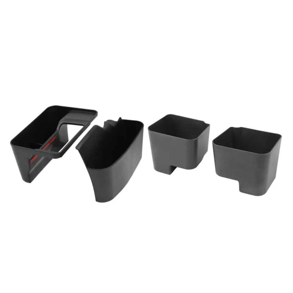

4pcs Car Storage Box Organizer Set For Jeep Wrangler JL Gladiator 2018-2020 Mobile Phone Holder Interior Parts Tray