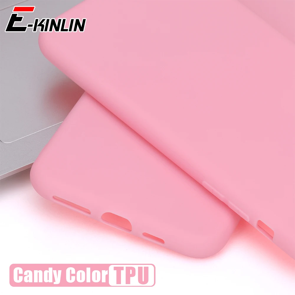 Shockproof Armor Matte Back Cover For Samsung Galaxy M02s M31s M01s Translucent Anti-Fall Soft Candy Color Phone Case kawaii samsung phone cases