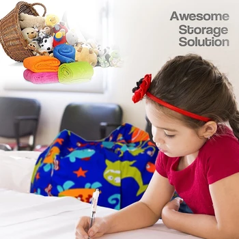 

Fabric Chair Sitting Lounger Cover Towels 18 Inch with Carrier Handle Plush Toy Organizer Storage Bags Bean Bags Comfortable