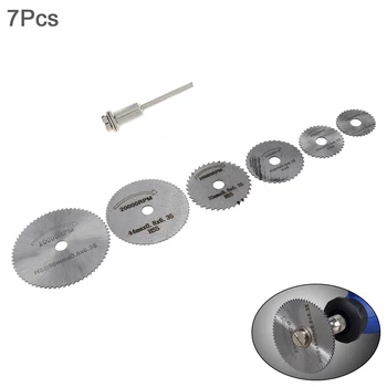 

7pcs Mini Wood Saw Blade Circular Blade 50/44/35/32/25/22mm Jig Saw Rotary Tool for Cutter Power Tool Set Wood Cutting Discs