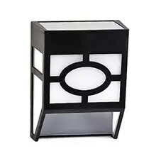 Greluna солнечные Настенные светильники на открытом воздухе 2 Режимы солнечные светодиодные водонепроницаемые светильники для палубы для ограды, веранды передней двери лестницы