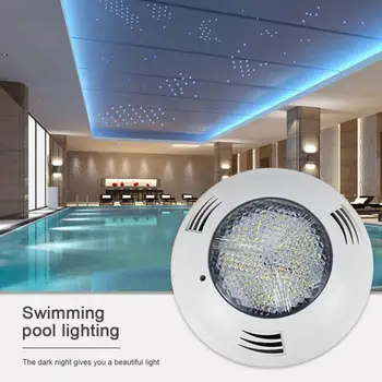 

New! LED swimming pool light wall lights colorful remote control ABS 18w underwater submersible light fishing wedding party lamp