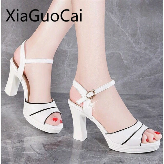 SAKLHFD Korean-Style Fashion Sexy Metal with Shoes Fine with High Heels  Shallow Mouth Pointed Satin Slimming Shoes Wedding Shoes 37 Orange: Buy  Online at Best Price in UAE - Amazon.ae