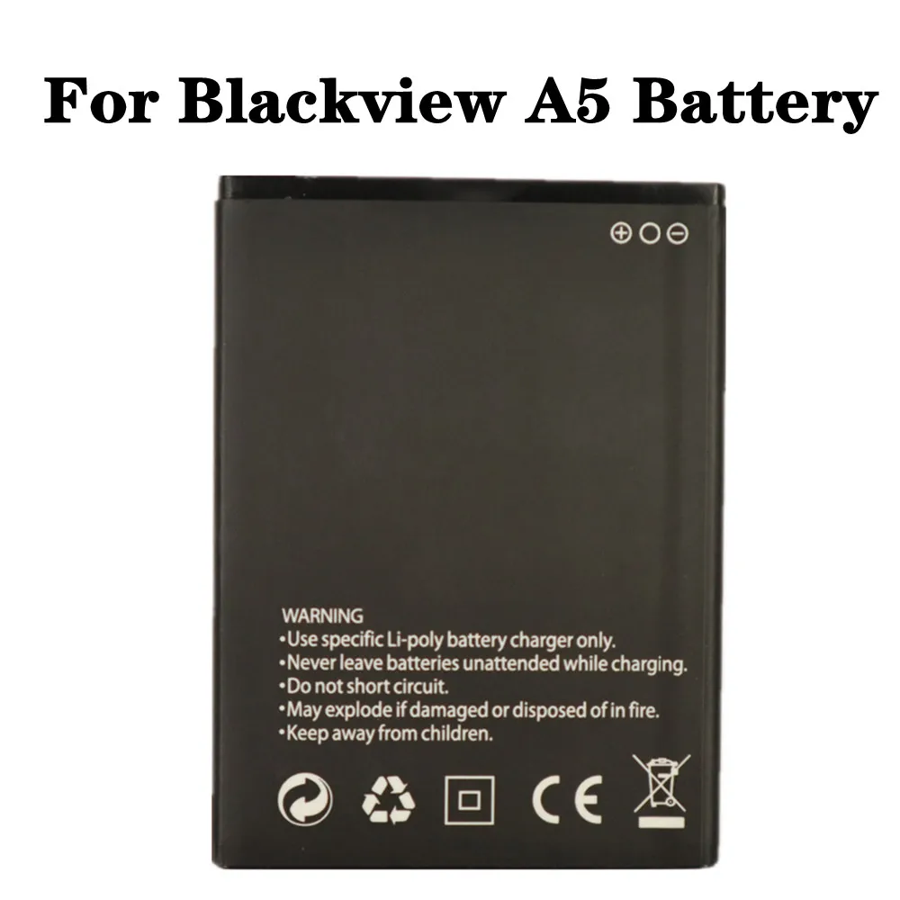 2000mAh Battery For Blackview A5 A 5 Mobile Phone Replacement Bateria Batteries | Мобильные телефоны и аксессуары
