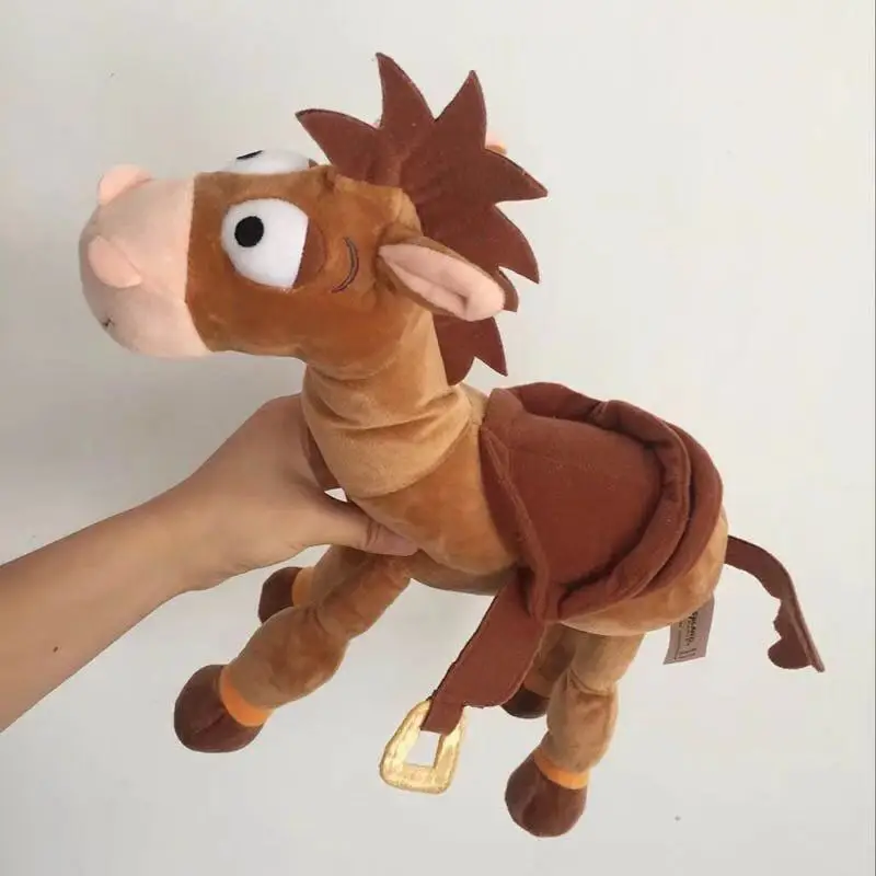 1 шт. 25 см 9 ''оригинальная игрушка история плюшевый бульдог фигурка лошади Мягкая Детская кукла для детского подарка