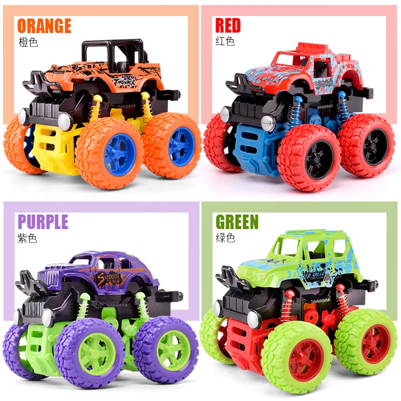 

Children Four-Wheel Drive Inertia off-Road Vehicle Model Stunt Sway Car Toy Stall Supply of Goods