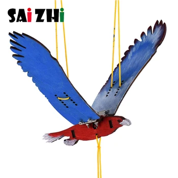 

Saizhi Creative DIY Bionic Ornithopter Models School Science Experiment Projects for Kids Educational STEM Kit Gift