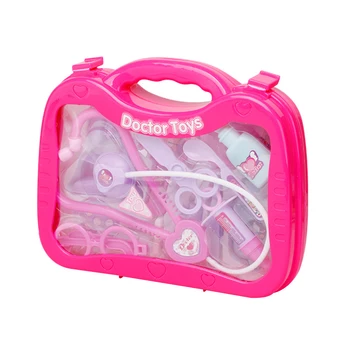 

Children Doctor Toy Family Simulation Portable Role Play Games Nurses Interactive Kids Gift Medicine Box Educational Stethoscope