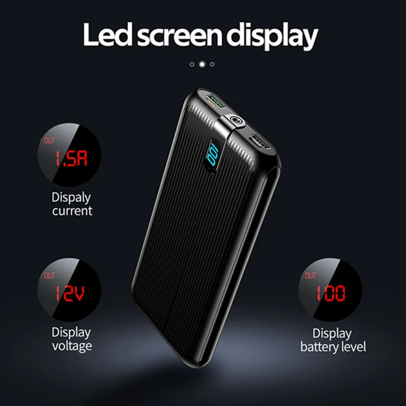 CASEIER QC 3.0 PD 3.0 Fast Charging 20000mAh Power bank For iPhone Xiaomi Samsung Led Digital Display External Battery Powerbank CASEIER QC 3.0 PD 3.0 Fast Charging 20000mAh Power bank For iPhone Xiaomi Samsung Led Digital Display External Battery Powerbank