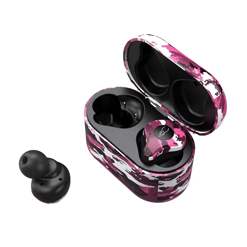 Sabbat E12 Ультра Камуфляж TWS Bluetooth наушники V5.0 беспроводные наушники спортивные HiFi стерео наушники шумоподавление Гарнитура