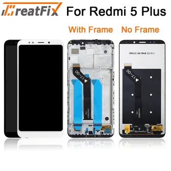 

AAA Quality LCD+Frame For Xiaomi Redmi 5 Plus LCD Display Screen Replacement For Redmi 5Plus LCD Screen Snapdragon 625 MEG7