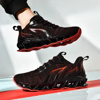

Plus Size Air Sole Trainers Men Sneakers Man Running Shoes for Men Shoes Sport Men Black Men's Sports Shoes Mens Runners E-349