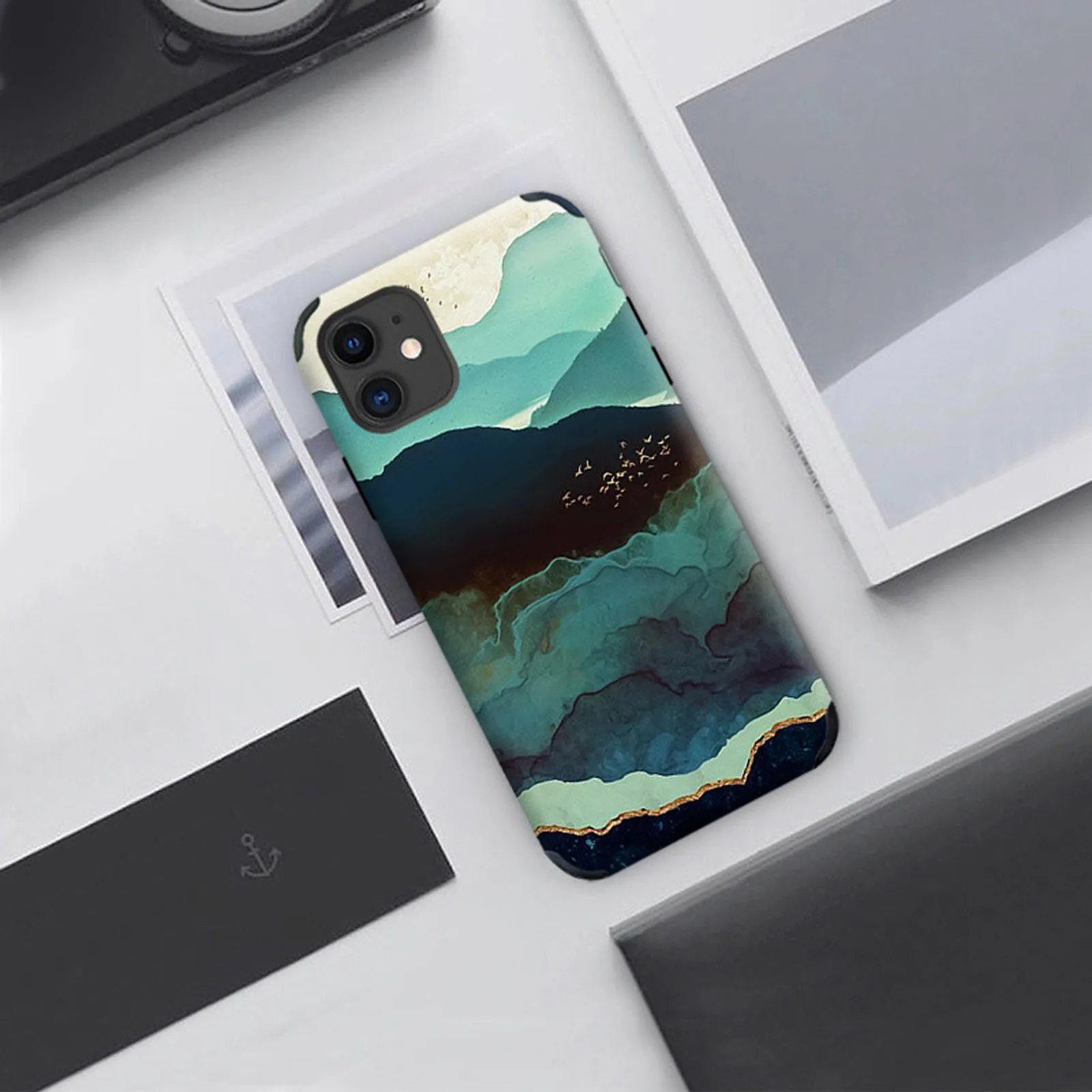 

IPhone mobile phone Case 12 Pro Max mini 11 pro Max Toughened Glass Mobile Pattern printing protective shell еол на айон c3*