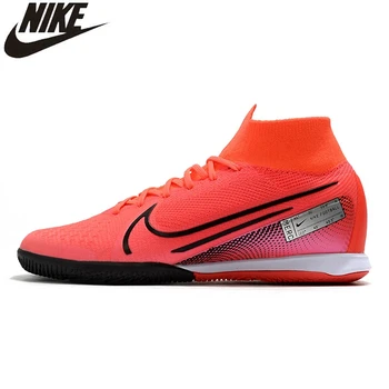 

Nike Mercurial Superfly 7 Elite MDS IC Soccer Cleats Knitting Sneakers Men Football Shoes Flyknit Indoor Soccer Shoes Futbol