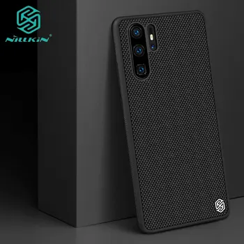 

For Huawei P30 Case Capa NILLKIN Soft Textured Nylon Fiber Protective Back Cover for Huawei P30 Pro Case Coque