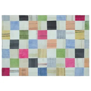 

Handmade Multicolor Vintage Patchwork Rug Area Rug 158x232 Cm-5'2''X7'7''