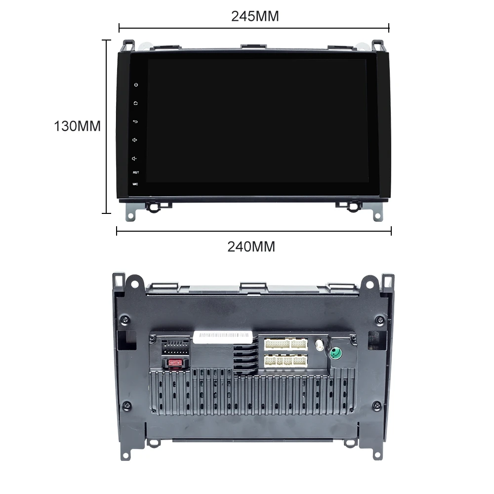 ZLTOOPAI автомобильный мультимедийный плеер gps Android 10,0 2 Din Авто Стерео для Mercedes Benz Sprinter Viano Vito b-класс B200 B180 радио