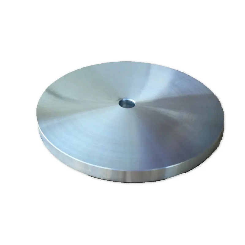 Disco De Pulido Plano 150 Mm (6") Con Placa De Zinc - Para Joyería Y Gemas, Compatible Con Pasta De Diamante