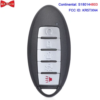 

KEYECU for Nissan Altima 2019 2020 Smart Remote Key Fob 433MHz 4A Chip S180144803 KR5TXN4
