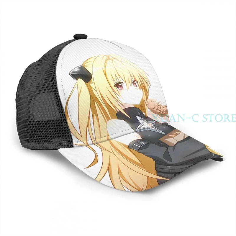 Yami eating-To love ru баскетбольная кепка мужская и женская модная черная шляпа унисекс с принтом