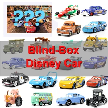 

Car Disney Pixar Car 2 3 McQueen Jackson Storm Sally Guido Mater 1:55 Die-cast Metal Alloy Kid Boy Toy Blind Box Unknown Gift