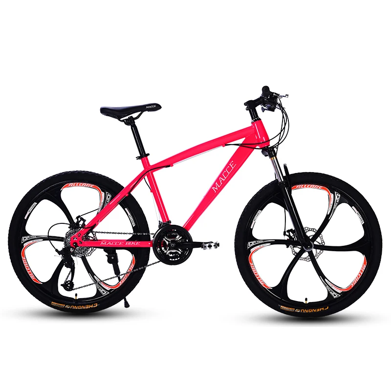 Mountain Bike Bicycle 21/24/27 Speed Double Disc Brake 26 Inch Male And Female Students One-Wheel Variable Speed Bicycle