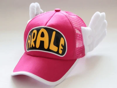 Type 12 Детская шляпа для взрослых Аниме Dr. Slump шляпы для косплея Arale бейсболка Крылья Ангела шляпы яркие цвета дышащая шапка с сеткой для детей - Цвет: Type 12