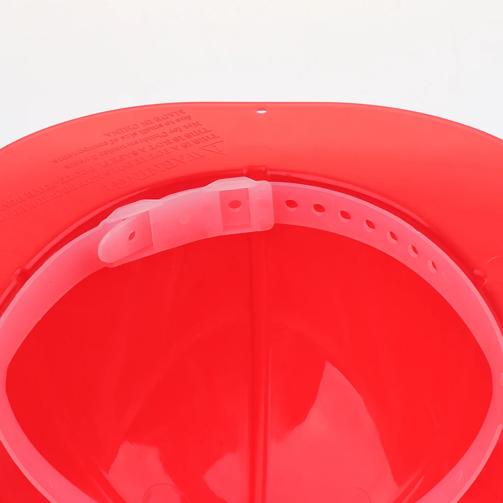 Children Fireman Helmet Firefighter Hat Fancy Dress Accessories Kids Halloween Party Role Play Toy –Red