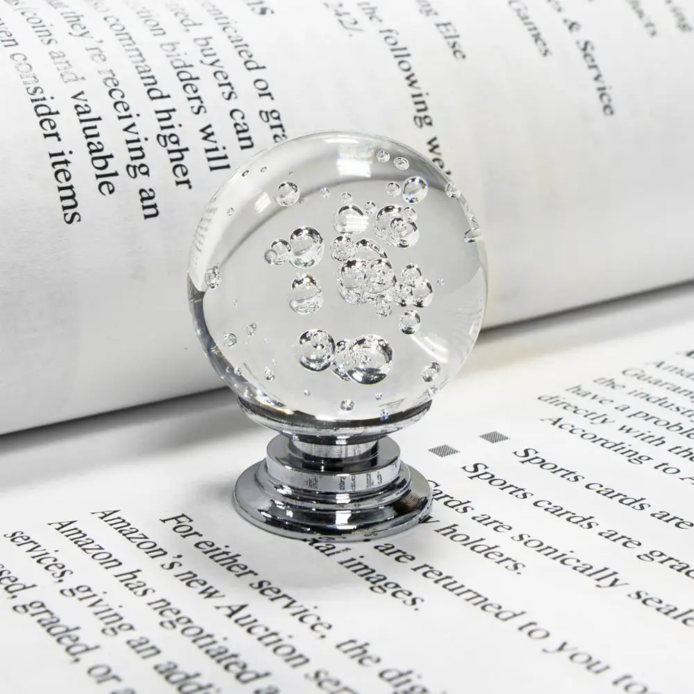 Keenkee Crystal Knobs for Kitchen Cabinet Dresser and Desk Drawer Doors Etc Furniture Pull Handles furniture knobs