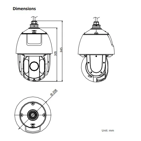 HIKVISION зарубежная версия DS-2DE5432IW-AE 4MP PTZ IP камера H.265 4,8-153 мм 32X зум водонепроницаемый HIk-подключение Hi-POE IK10 обновление