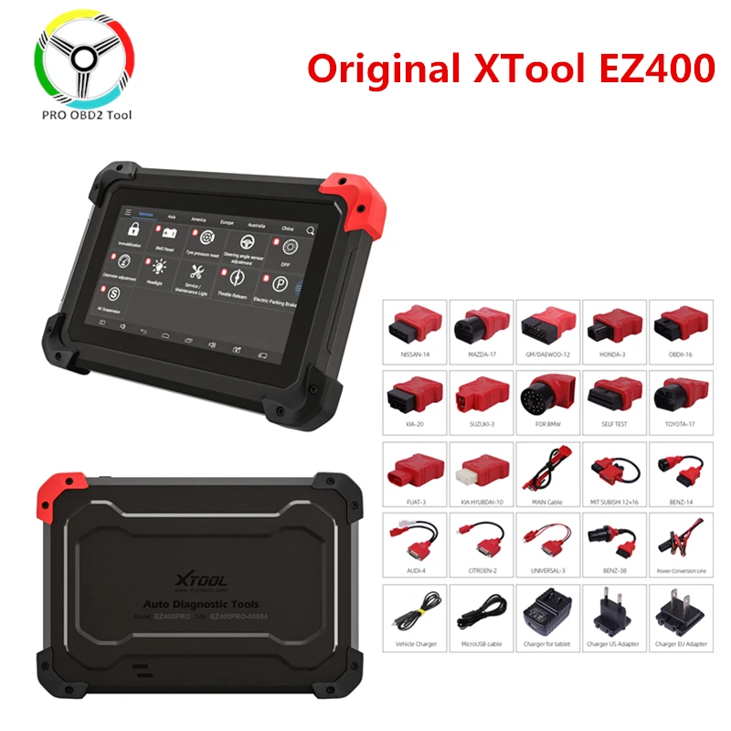 US $459.99 100 Original Xtool Ez400 Pro Auto Diagnostic Tool Obd2 Obdii Scanner DiagnosticTool Ez400pro Free Update Online Dhl Free