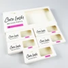 Foxyfox Wholesale Paper Eyelash Package Box Mink Lash Boxes Packaging Sets Custom Brand Logo 10mm-25mm Mink Eye-lashes Case Bulk 3