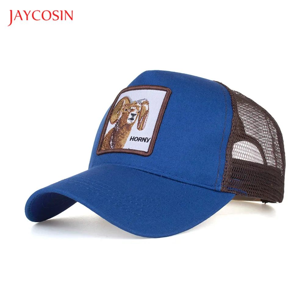 Joycosin, новинка, брендовая бейсболка с животными, женская, дышащая, сетчатая, бейсболка, мужская, папа, шляпа, Лоскутная, бейсболка, s, регулируемые шапки