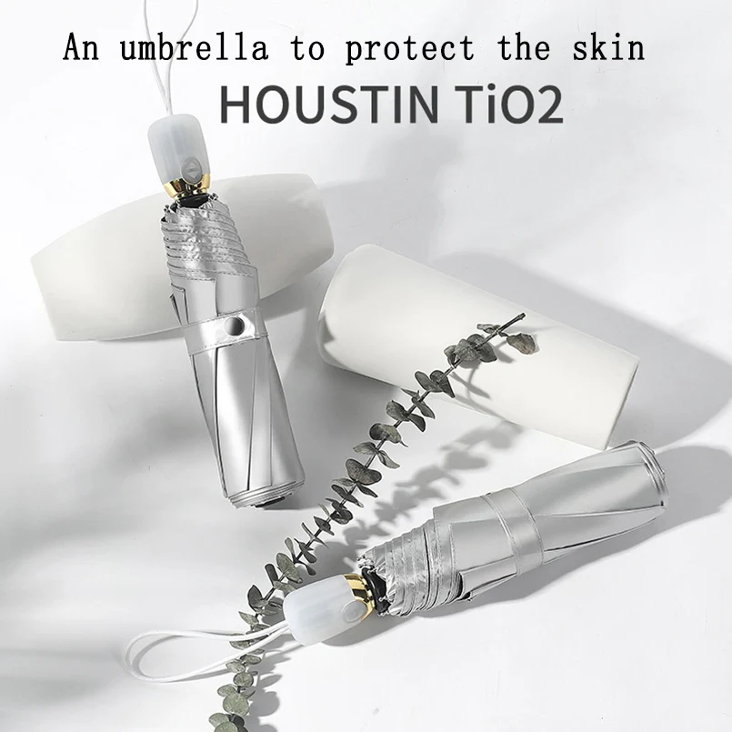 Полностью автоматический женский зонт с защитой от ультрафиолета солнечный и