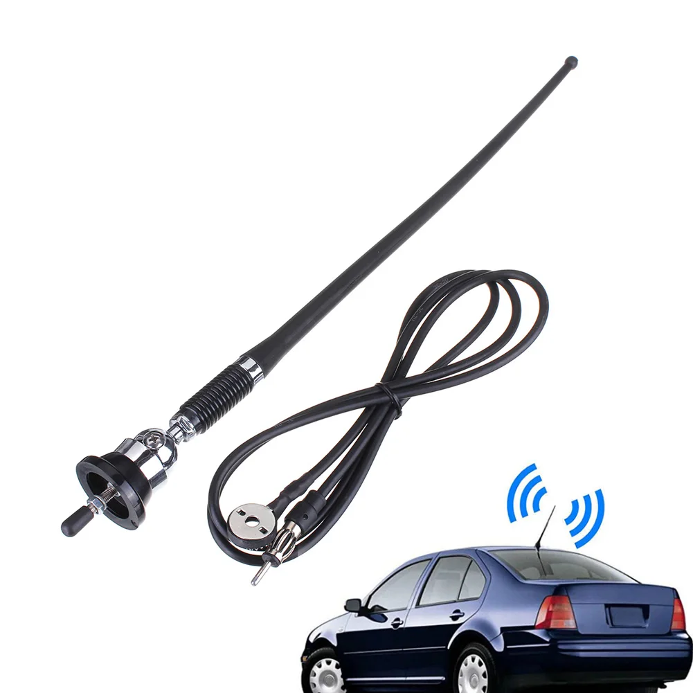 43cm Car Universal Fm Am Radio Antenna Flexible Aerial Amplified