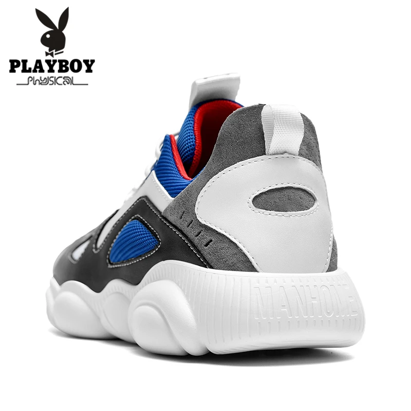 PLAYBOY/Новинка года; сезон осень; удобная повседневная обувь; Мужская обувь; качественная обувь из искусственной кожи; мужская обувь на плоской подошве; Лидер продаж; Мокасины