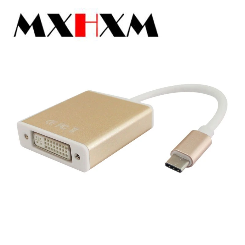 Преобразователь типа c к DVI usb3.1-поворот dvi видео разъем usb-c к dvi транс-провод