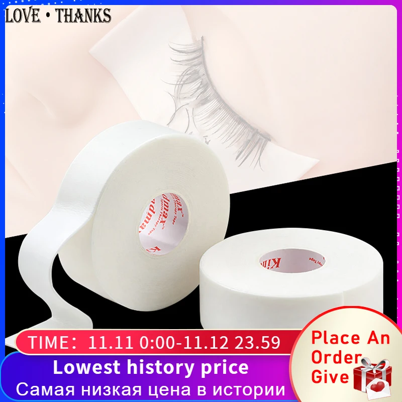 

5 m/Roll Foam Sponge Lash Patch Medical Tape Lint Free Eye Pads Under Patches Eyelash Extension Supply Eyelash Extension Tape