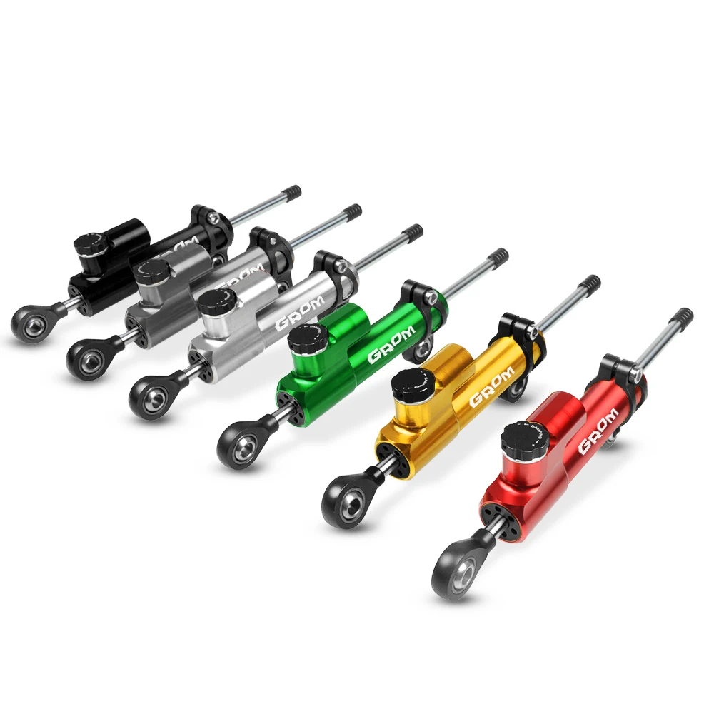 Для Honda GROM MSX125 MSX 125 Универсальный Мотоцикл CNC регулируемый рулевой демпфер Стабилизатор