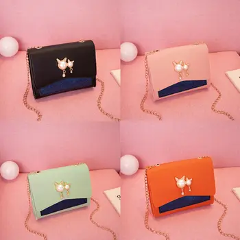 

2019 Newest Fashion Women PU Leather Envelope Shoulder Bags Solid Crossbody Messenger Handbag Purse Tote