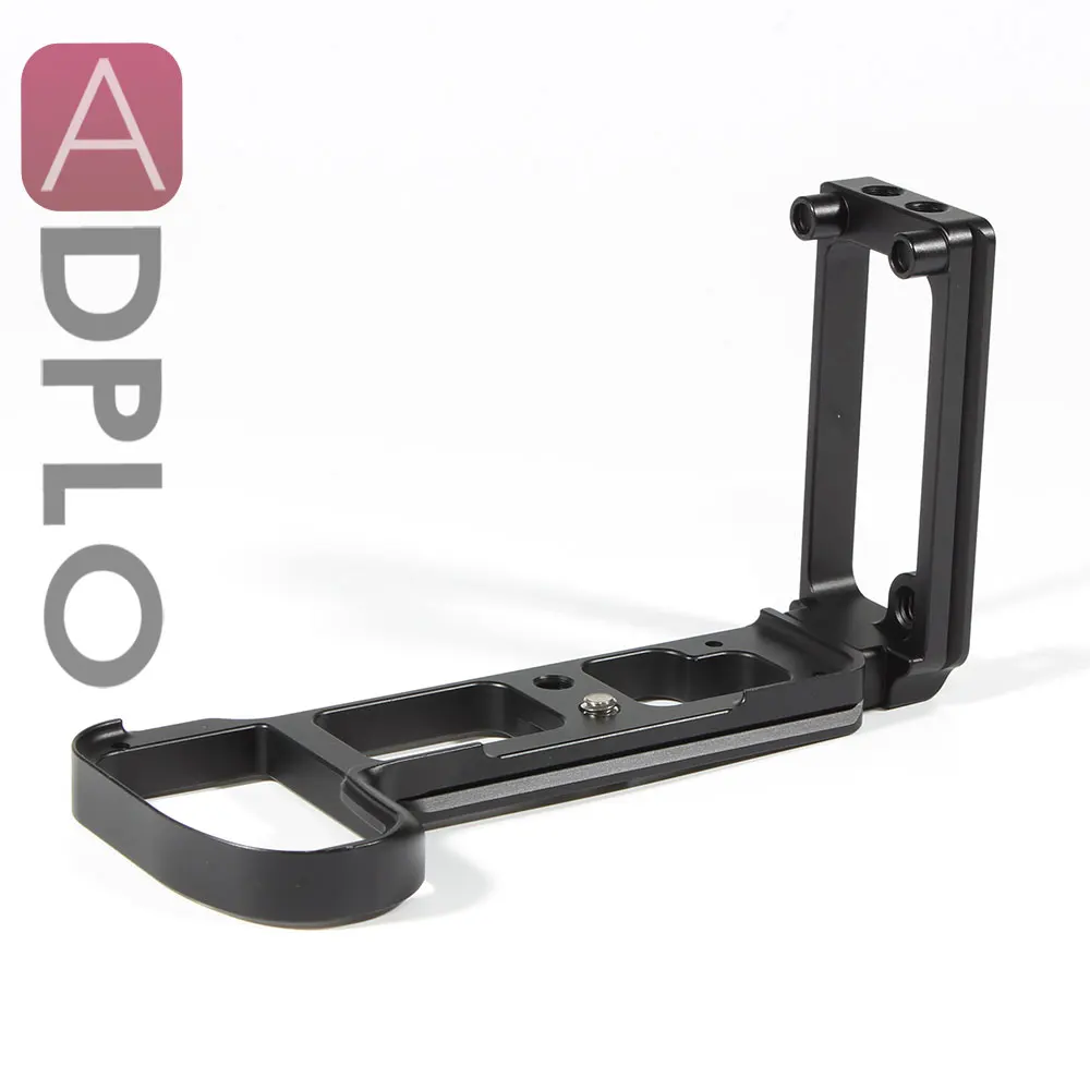 ADPLO Z6 Camera L-Bracket for Nikon Z6 & for Nikon Z7 Camera w/ Arca-Type Quick Release plate vertical or horizontal