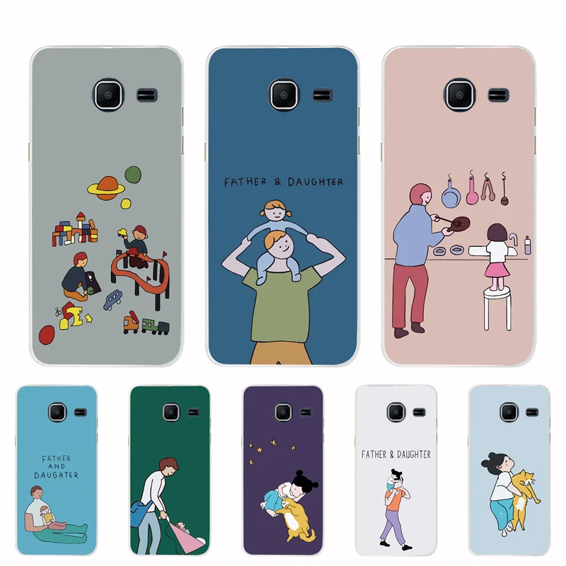 

Phone Cover For Samsung Galaxy J1 2016 J120 J120F SM-J120F Silicone Case For Samsung Galaxy J1 Mini J105F Back Covers Cartoon