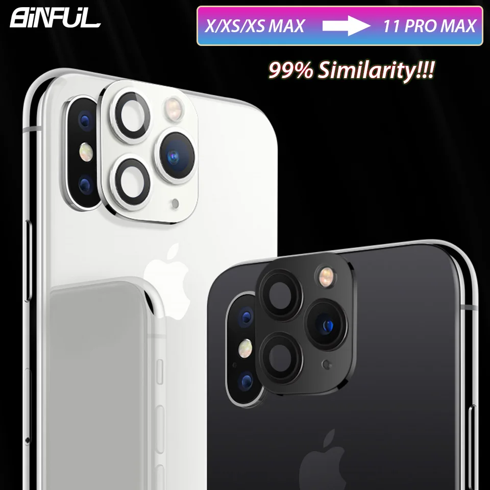 Чехол для iPhone X XS Max с поворотом на 11 Pro объектив камеры дополнительной заменой